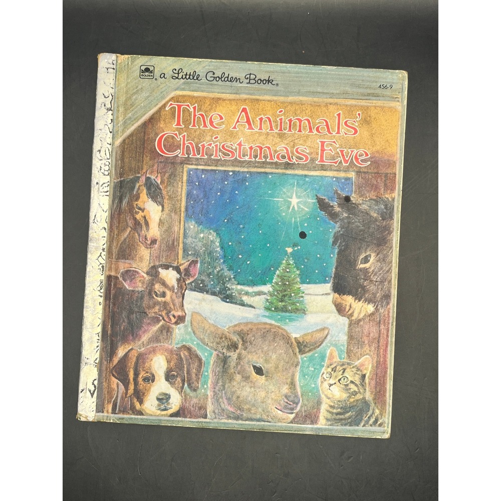The Animals Christmas Eve Little Golden Book Vintage‎ Kids Story Book
